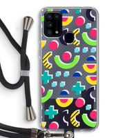 8-bit N°1: Samsung Galaxy M31 Transparant Hoesje met koord