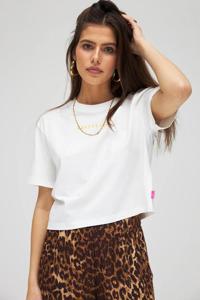 Harper & Yve LOGO T-SHIRT CROPPED - wit