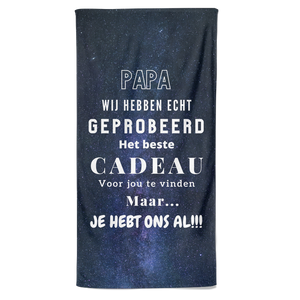 Vaderdag Handdoek - Papa - Pillow Buddies
