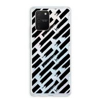 Zwarte vegen: Samsung Galaxy S10 Lite Transparant Hoesje