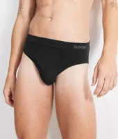 2-pak Midi/Brief heren slips - Go Smooth - naadloze Heren heup onderbroeken - Biologisch katoen