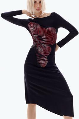 Pixeljurk midi - BLACK - L