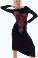 Pixeljurk midi - BLACK - L