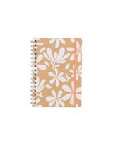 HEMA Notitieboek A5 Spiraal Karton Bloemen