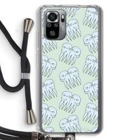 Octopussen: Xiaomi Redmi Note 10S Transparant Hoesje met koord