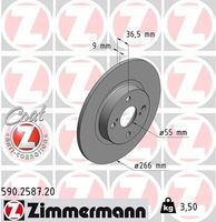 Remschijf Coat Z 590258720
