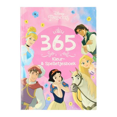 Boek Specials Nederland BV Disney 365 spelletjesboek dinsey prinses