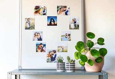 Vel met fotomagneten Liggend (Set van 9)