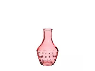 Fles milano zacht roze, dia. 6x10 cm - Hortus