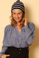 le bonnet Le Bonnet - Muts - Midnight Stripe - BEA-032 - thumbnail