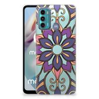 Motorola Moto G60 | TPU Case | Purple Flower