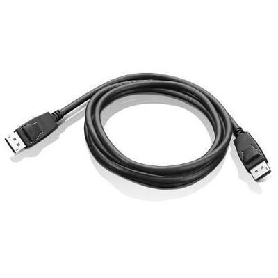 Lenovo DisplayPort to DisplayPort Cable UTP kabel Zwart