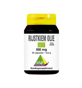 Rijstkiem olie halal kosher