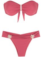 Brigitte bikini à design bandeau - Rose - thumbnail