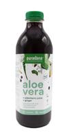 Purasana Aloe vera sap vlierbes vegan bio Purasana Aloe vera sap vlierbes vegan bio
