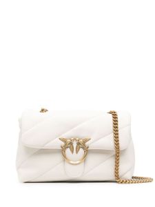 PINKO sac à bandoulière Love Classic Puff - Blanc