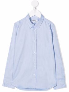 DONDUP KIDS chemise cintrée à boutonnière - Bleu