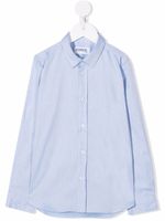 DONDUP KIDS chemise cintrée à boutonnière - Bleu