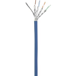 Renkforce RF-5044038 RJ45 Netwerkkabel, patchkabel CAT 6A S/FTP 1.00 m Blauw Snagless, Vlambestendig 1 stuk(s)