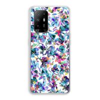 Hibiscus Flowers: Oppo A95 5G Transparant Hoesje