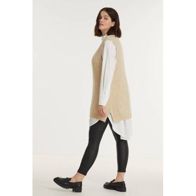 ONLY CARMAKOMA coated skinny jeans zwart ONLY CARMAKOMA coated skinny jeans zwart