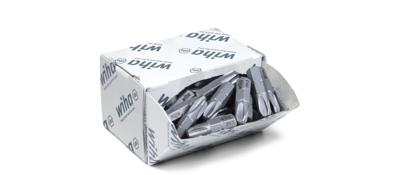 Wiha Bitset Standard 25 mm Phillips (PH3) 50-delig 1/4" C6,3 in grootverpakking - 8049 - 08049