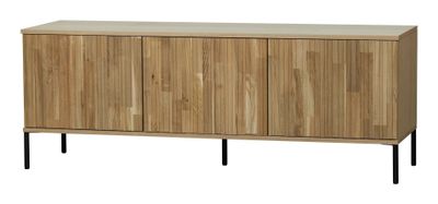 WOOOD TV-meubel 'New Gravure' EIken, 150cm, kleur Naturel