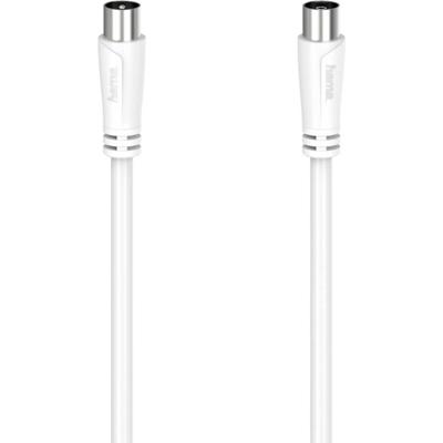 Hama Antenne, Satelliet Aansluitkabel [1x Coax-stekker - 1x Coax-bus] 20 m Wit