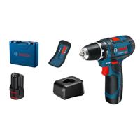 Bosch Professional GSR 12V-15 Accu schroefboormachine 12V 2.0Ah in koffer - 060186810G