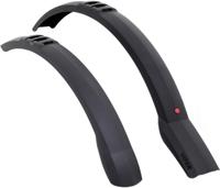 Hebie viper spatbordset 24-28 inch v-brake zwart