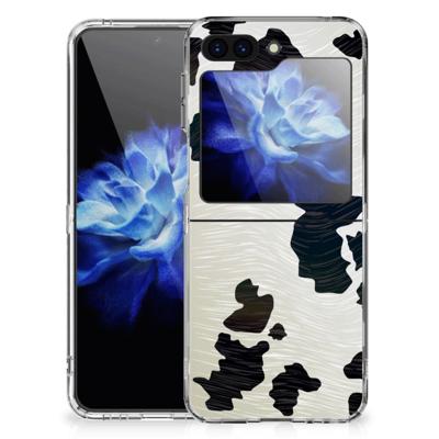 Samsung Galaxy Z Flip 5 | TPU Hoesje | Koeienvlekken