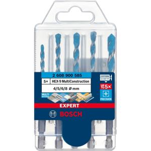 Bosch Professional EXPERT HEX-9 MultiConstruction boorset 5-delig - 2608900585