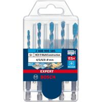 Bosch Professional EXPERT HEX-9 MultiConstruction boorset 5-delig - 2608900585 Bosch Professional EXPERT HEX-9 MultiConstruction boorset 5-delig - 2608900585