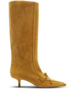 Burberry bottes Storm 50 mm en daim - Marron - thumbnail