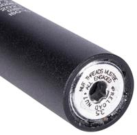 CONTEC verende patent-zadelpen "kano" ct spring saddle post. ka 27.2 x 350 black