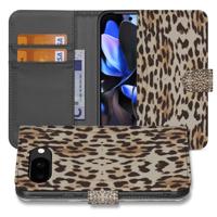 Leopard Google Pixel 9a Book Case En Portemonnee Hoesje