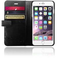 XtremeMac X-Wallet Leather Case iPhone 6(S) Zwart - IPP-XW6-13 - thumbnail