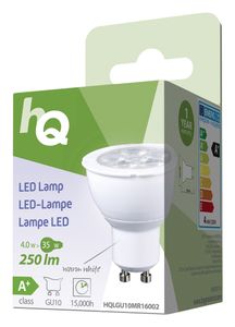 GU10 LED-lamp 2,5W 140lm (vervangt 25W halogeenlamp)