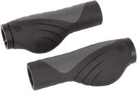 Ergotec grip aero 2 set handvatten 2x132mm zwart/grijs