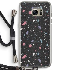 Terrazzo N°16: Samsung Galaxy S7 Edge Transparant Hoesje met koord