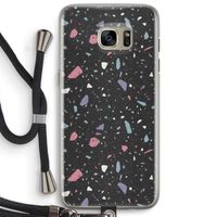 Terrazzo N°16: Samsung Galaxy S7 Edge Transparant Hoesje met koord