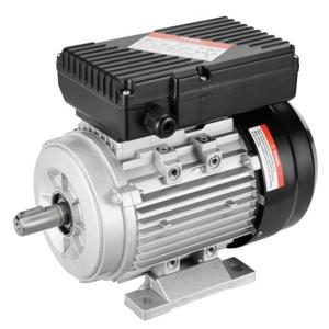 VEVOR 0,55 kW elektromotor 1400 tpm AC 220-240 V 4,5 A 1-fase 19 mm spline-as