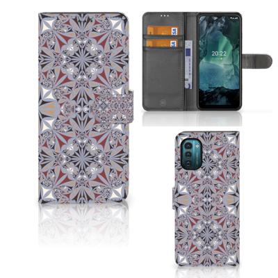Nokia G11 | G21 | Bookcase | Flower Tiles