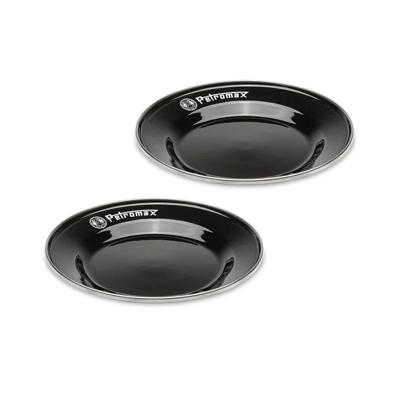 Emaille bord zwart 22.5 cm - Petromax