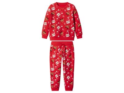 lupilu Kinder kerstjoggingpak 2-delig (Rood, 110/116)