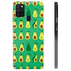 Samsung Galaxy A21s TPU Hoesje - Avocado Patroon