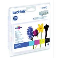 Brother inktcartridge, 300 pagina&apos;s, OEM LC-970VALBP, 4 kleuren