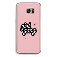 Girl Gang: Samsung Galaxy S7 Edge Transparant Hoesje