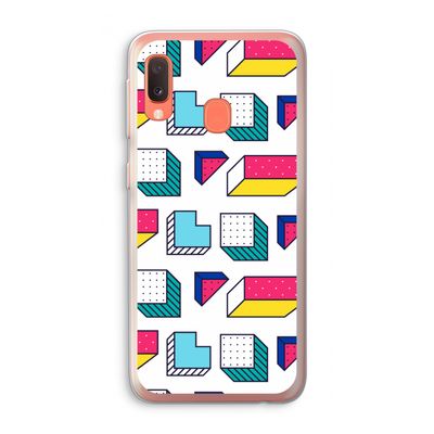 8-bit N°7: Samsung Galaxy A20e Transparant Hoesje