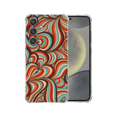 Samsung Galaxy S25 Hoesje - Retro TPU Antishock